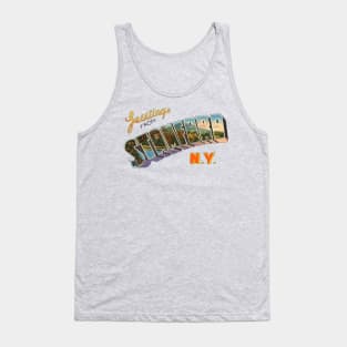 Greetings from Stamford New York Tank Top